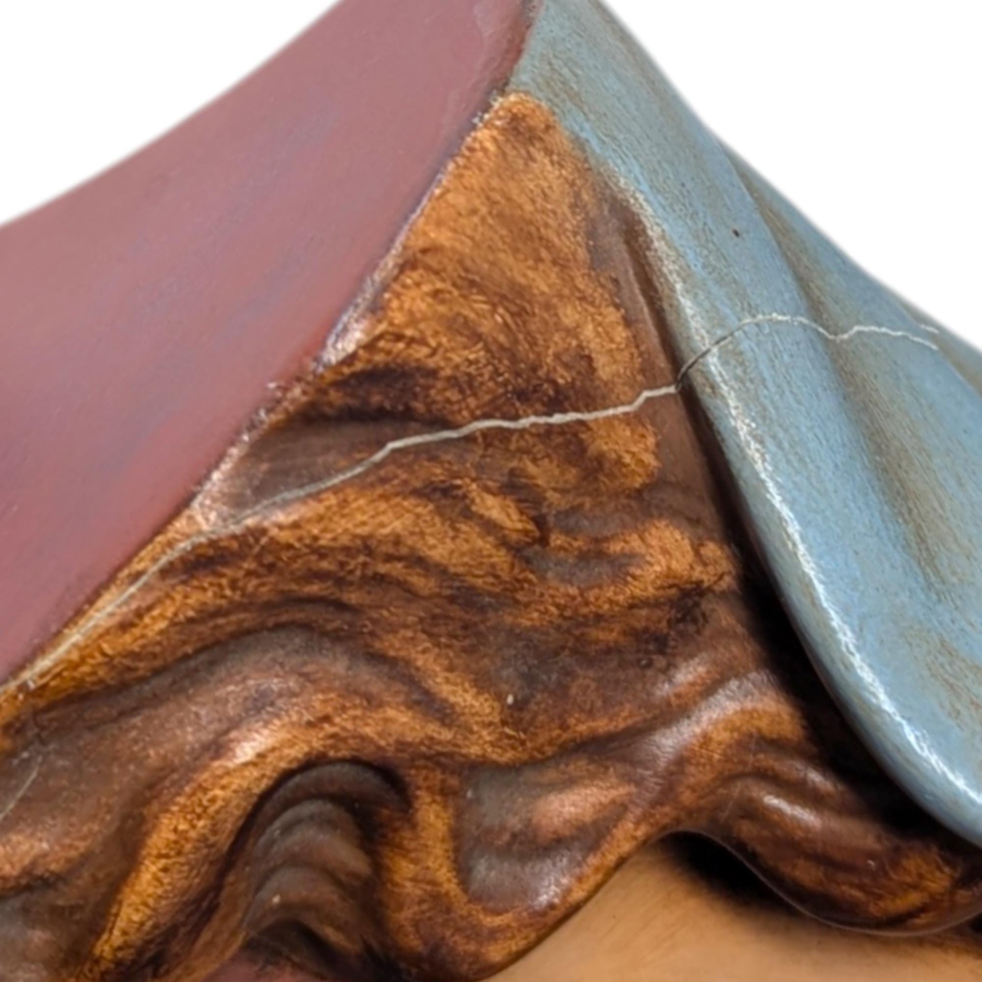 Vintage Holland Mold Hand-Painted Virgin Mary Bust