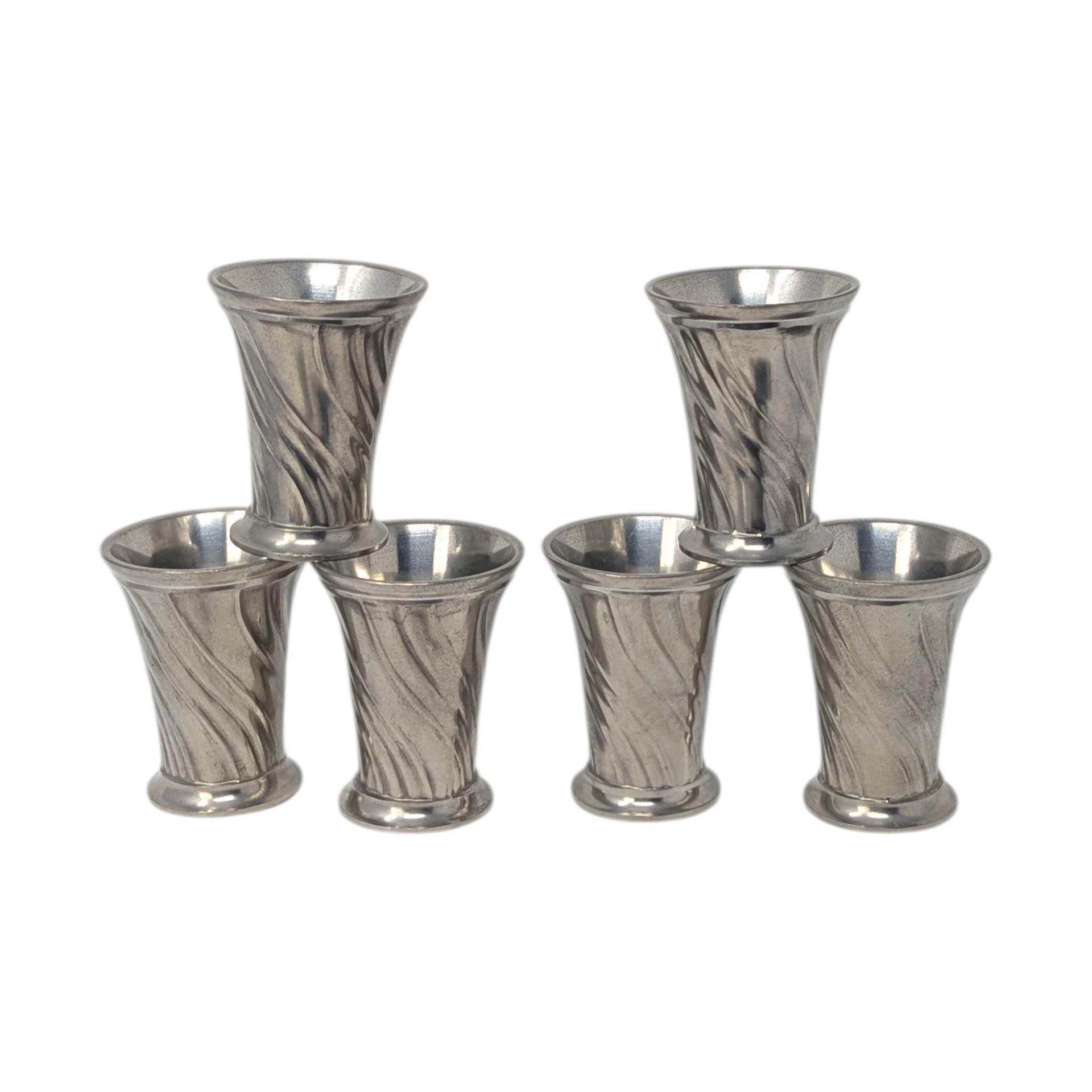 Vintage Salzburger Zinnstube Pewter Serving Set