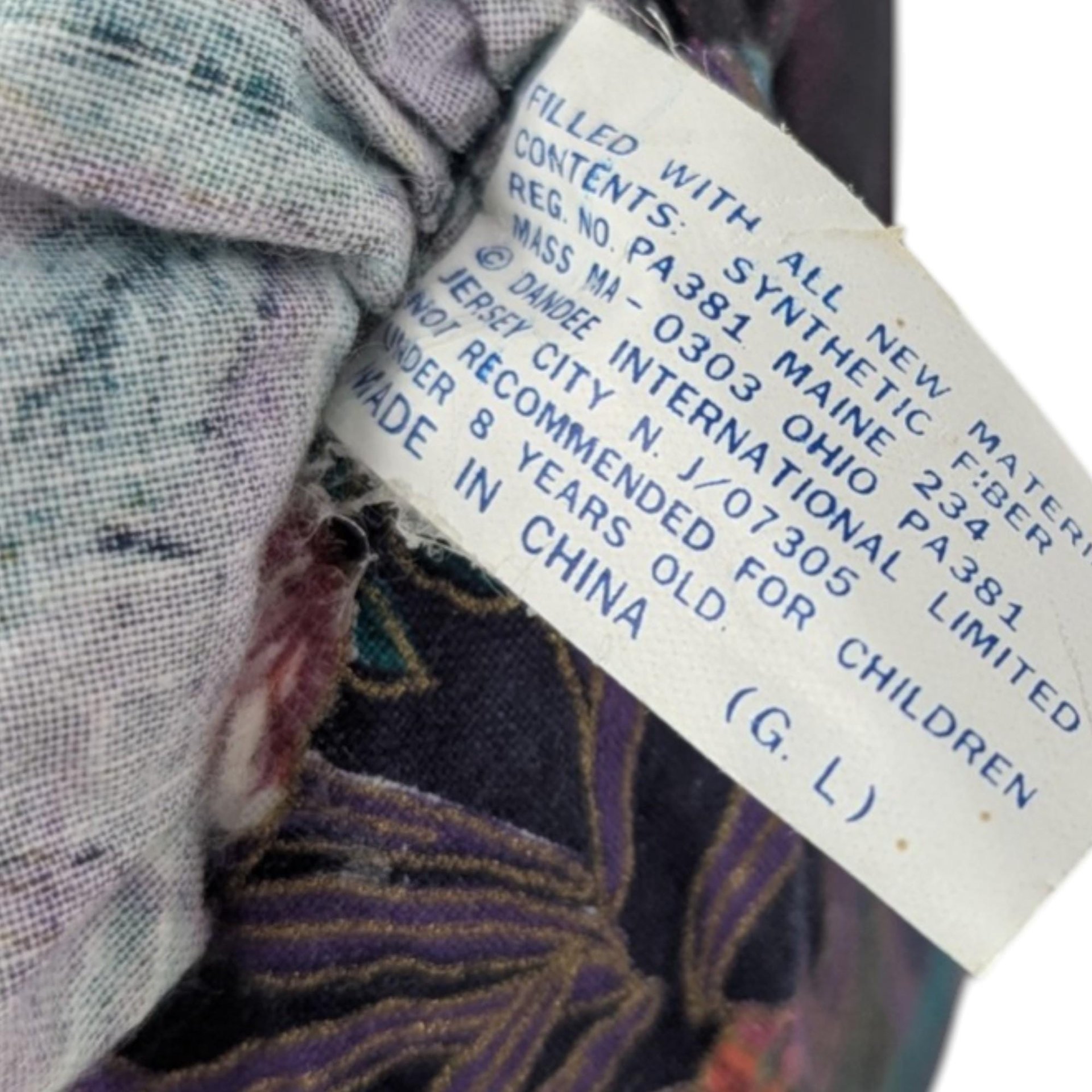 Vintage Dandee Musical Harlequin