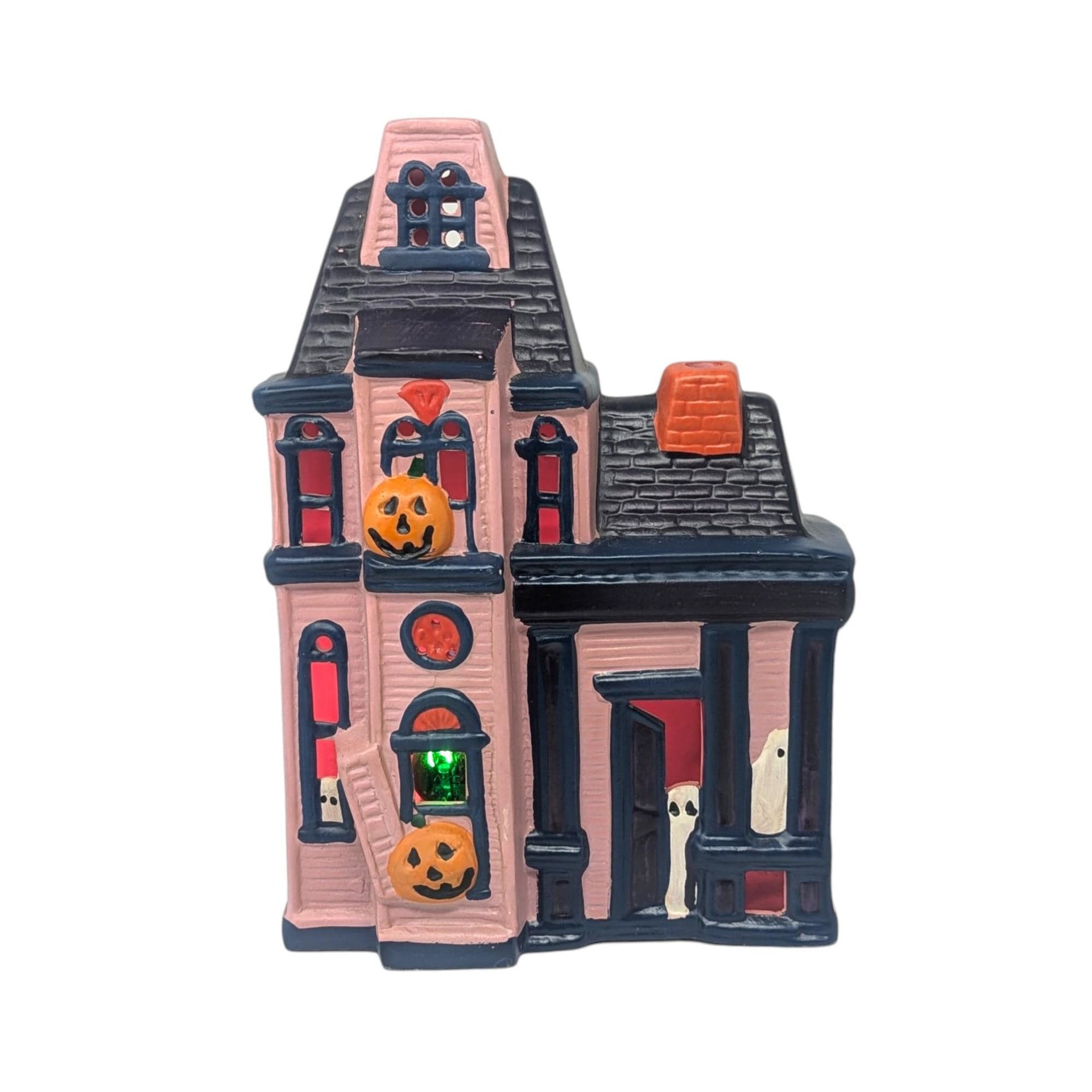 Vintage Hand Painted Haunted House