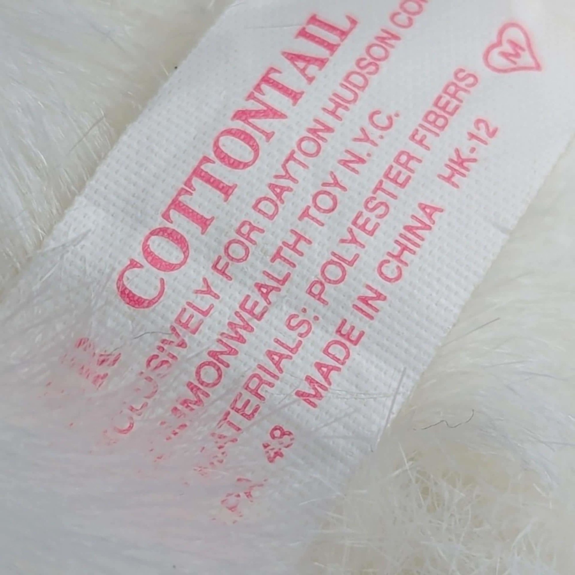 Vintage Dayton Hudson Cottontail Bunny