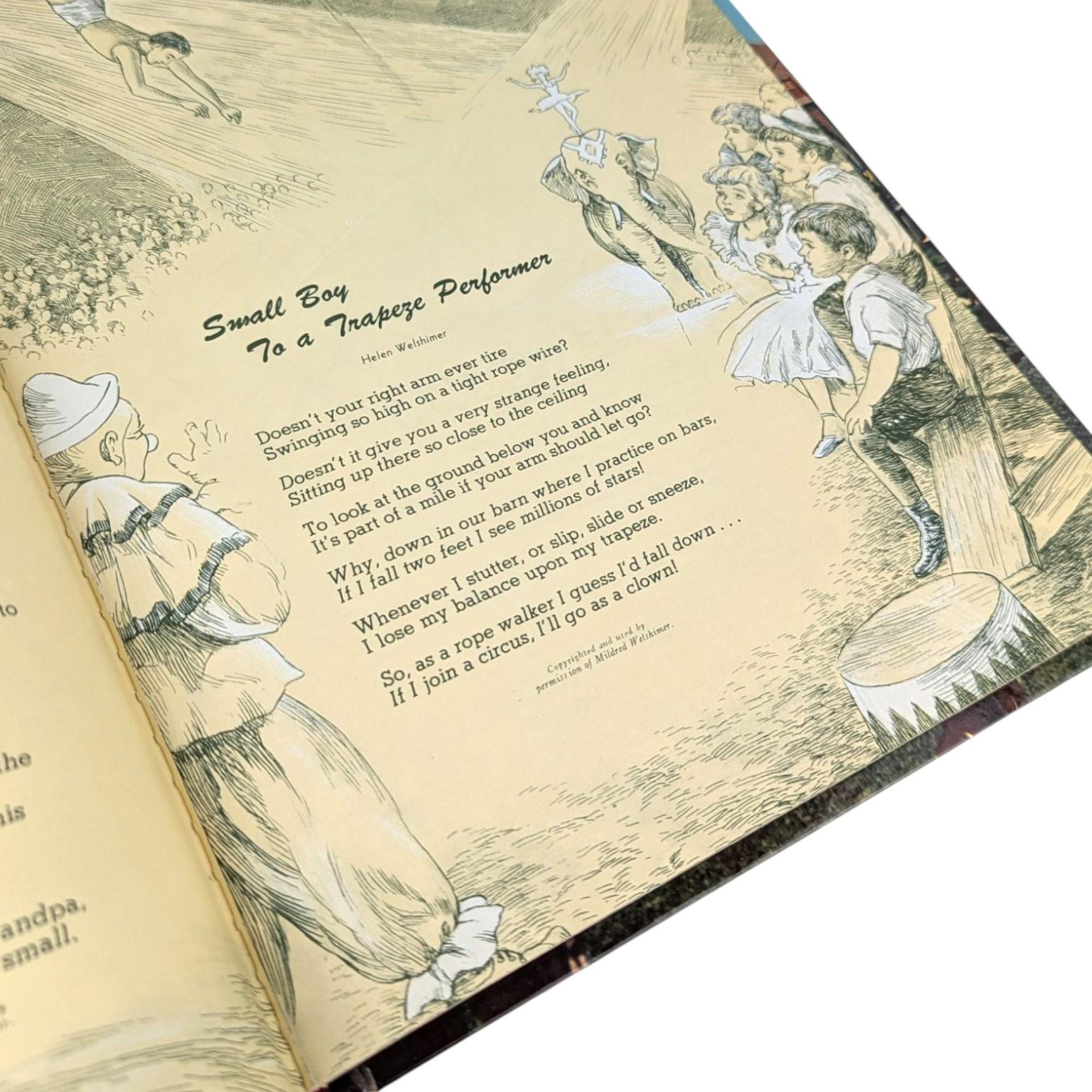 1961 "The Circus" Ideals Hardcover Book