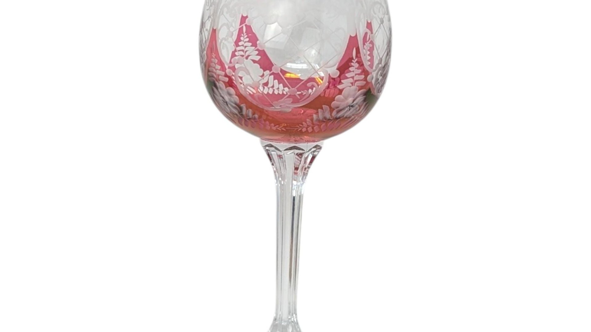 1960s Cranberry Red Wine Glasses – Timeless Dining Stemware