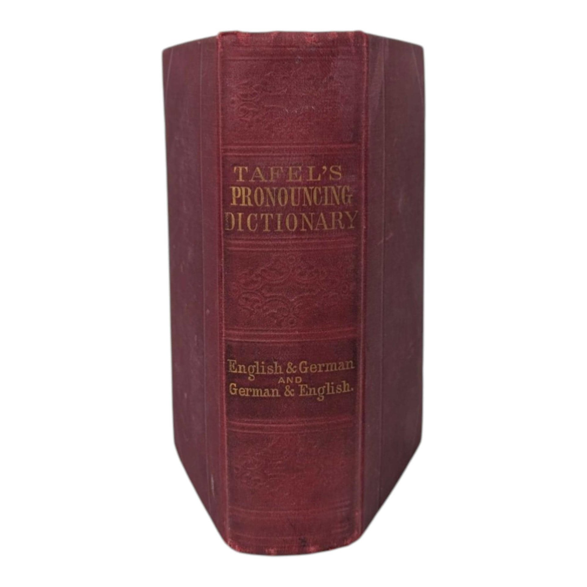 1870 English German Pocket Dictionary