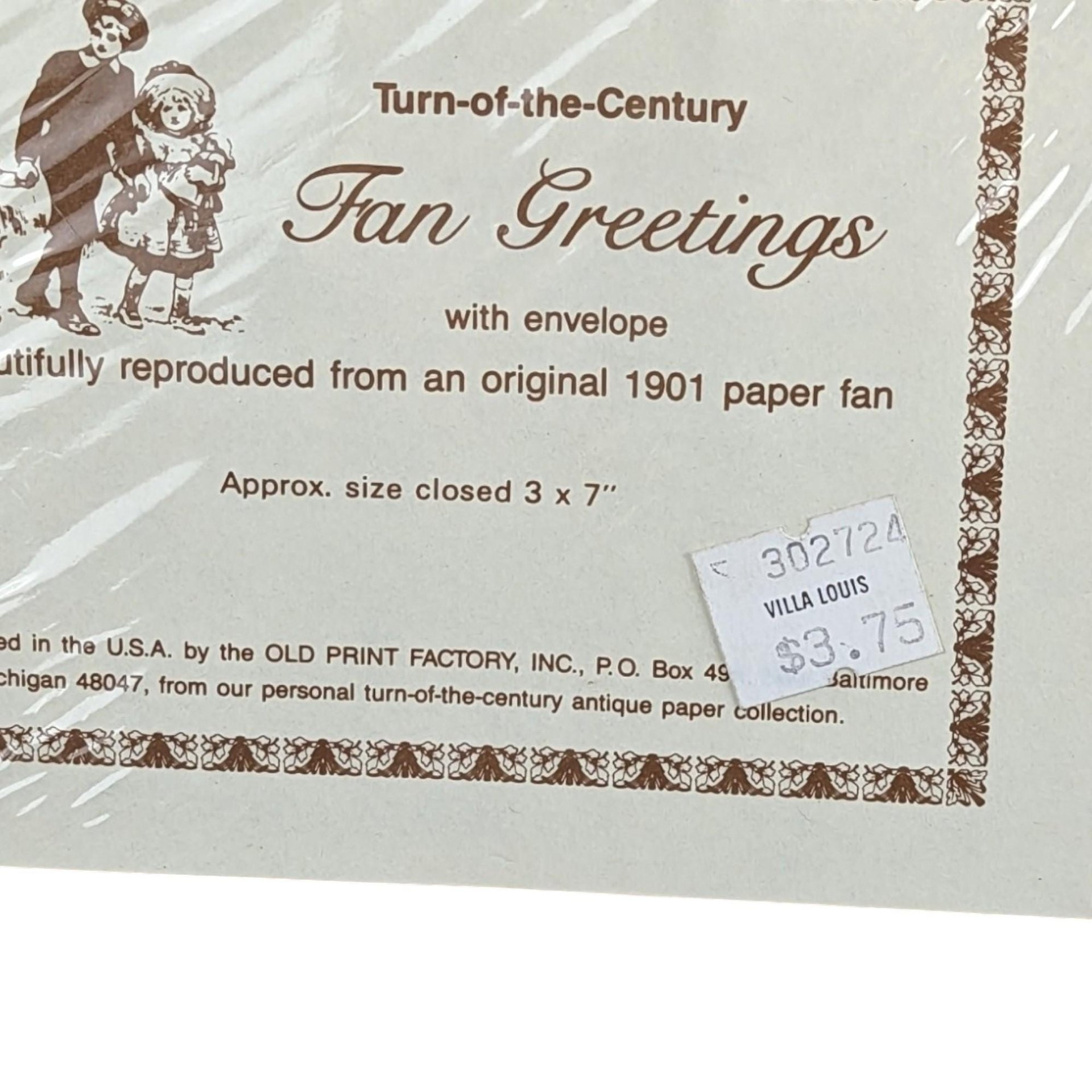 Vintage Morning Glory Teapot & Victorian Style Paper Fan