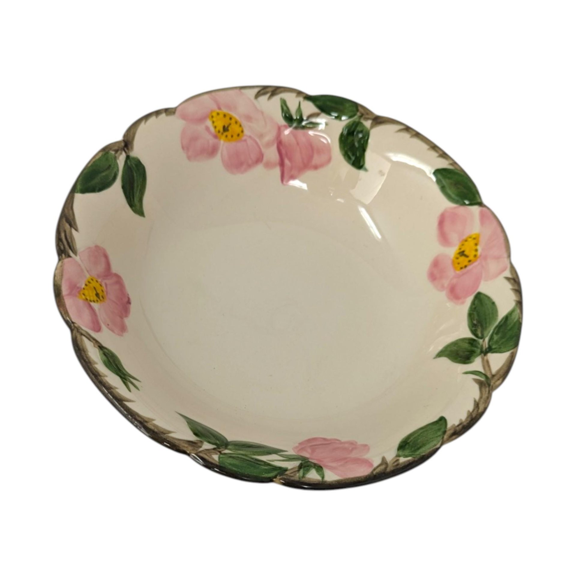 Vintage Franciscan Desert Rose Round Vegetable Bowl