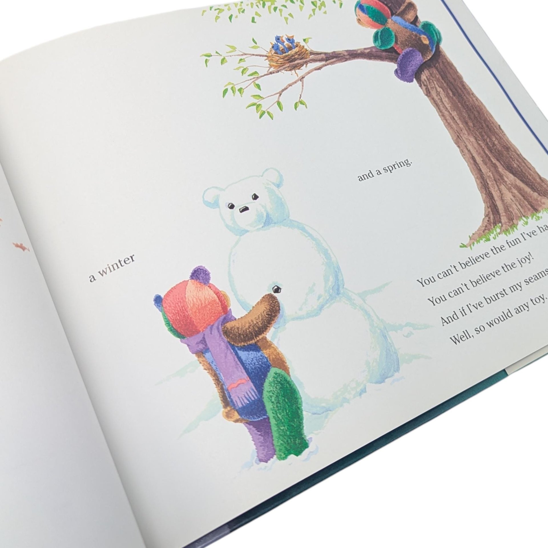 1998 A Silent Night for Peef Hardcover Children's Book