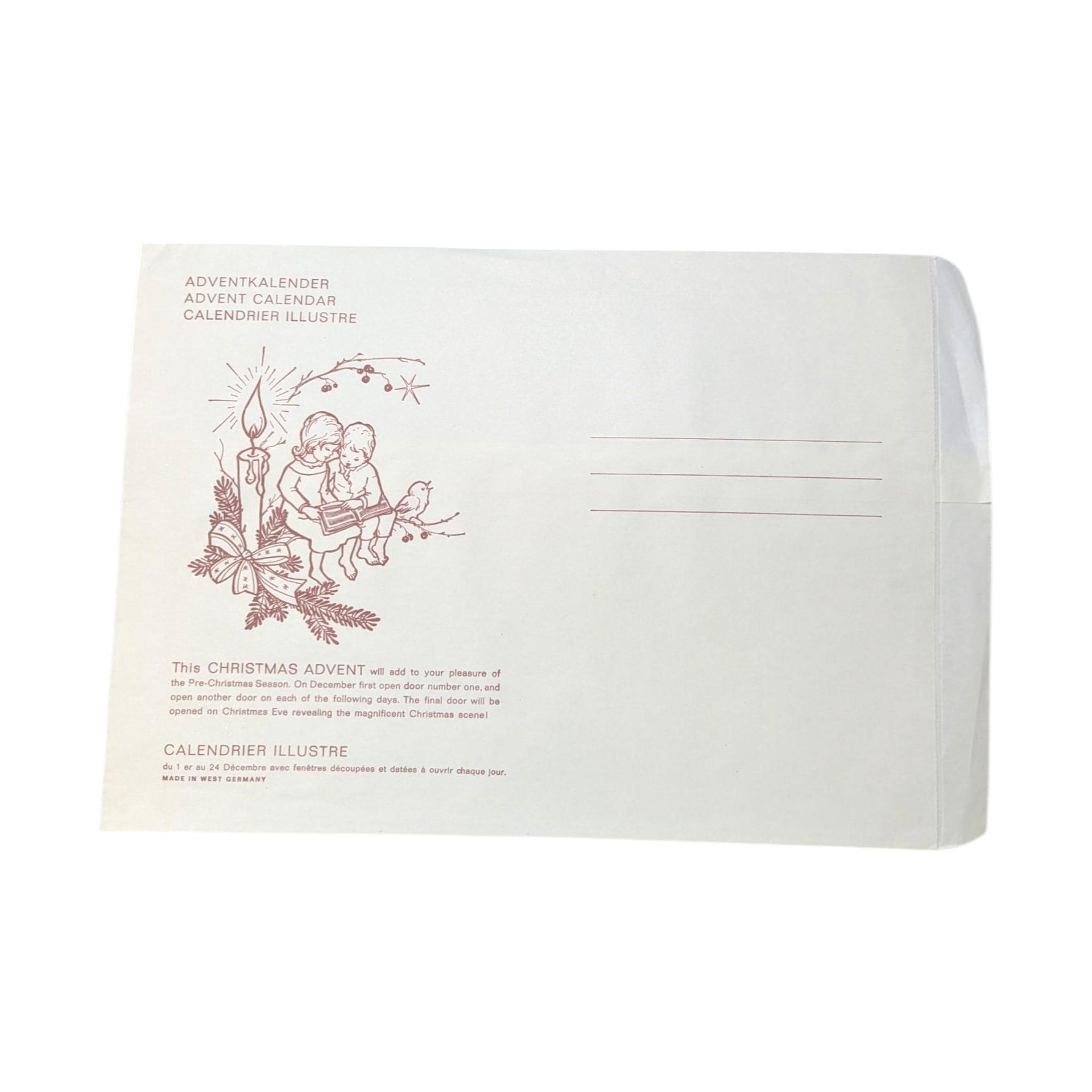 Vintage RS German Advent Calendars Pair