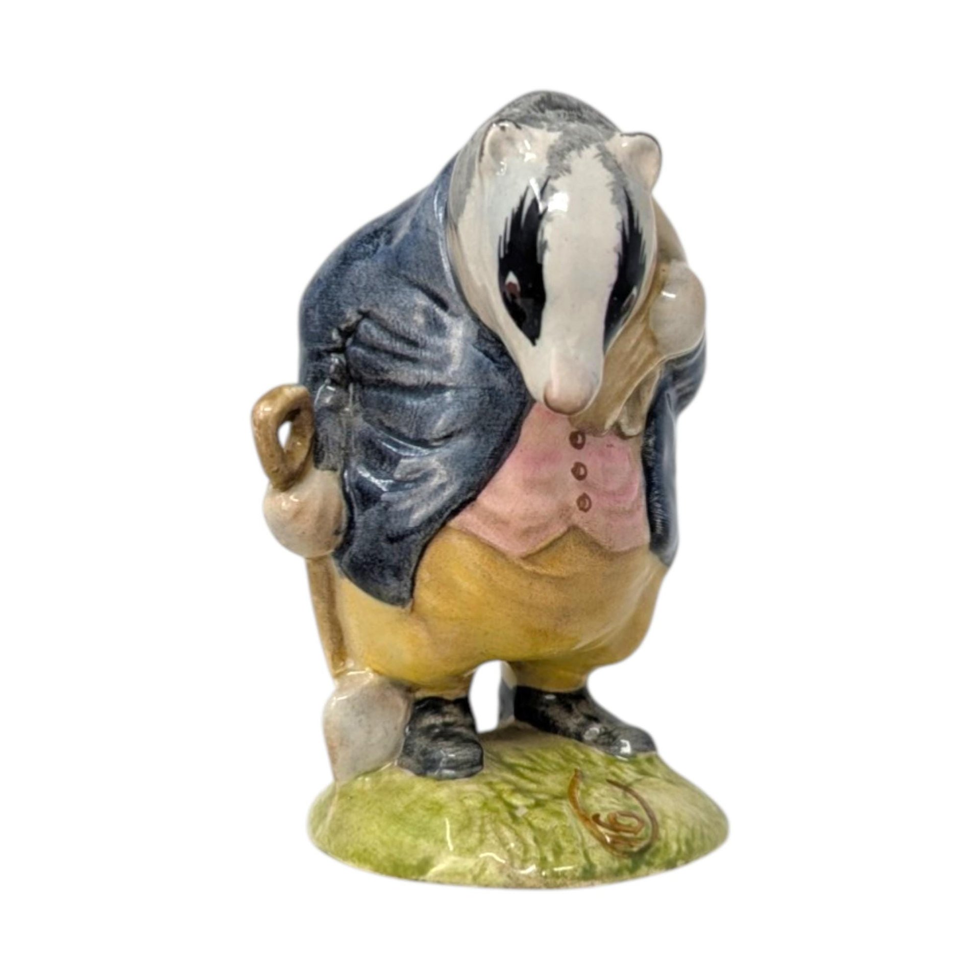 Vintage Tommy Brock Beatrix Potter Figurine