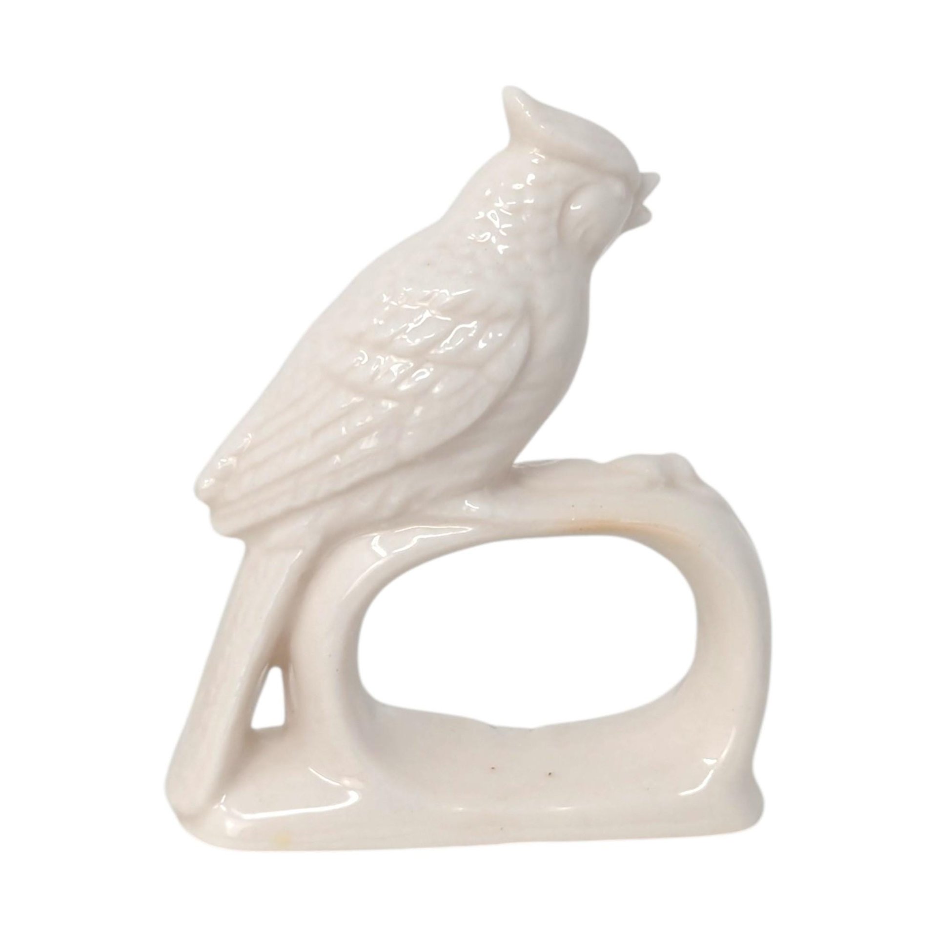 Vintage Ardalt Japan White Cardinal Napkin Rings