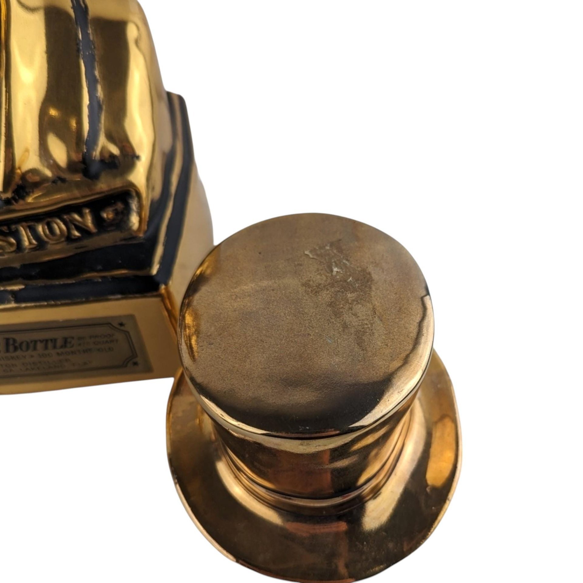 Vintage Old Mr. Boston Gold Decanter