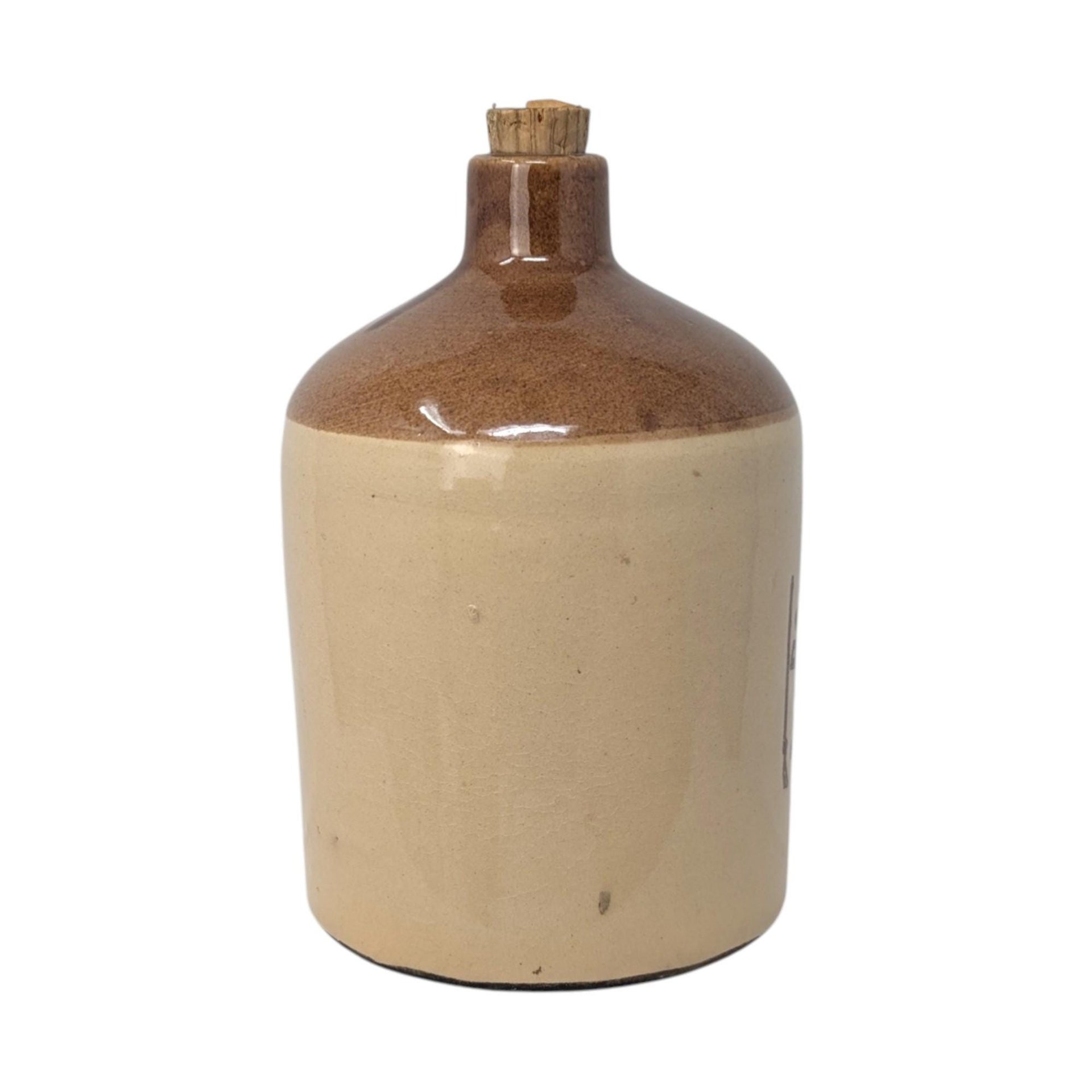 1974 Daniel Boone Kentucky Straight Bourbon Stoneware Jug 11-D16