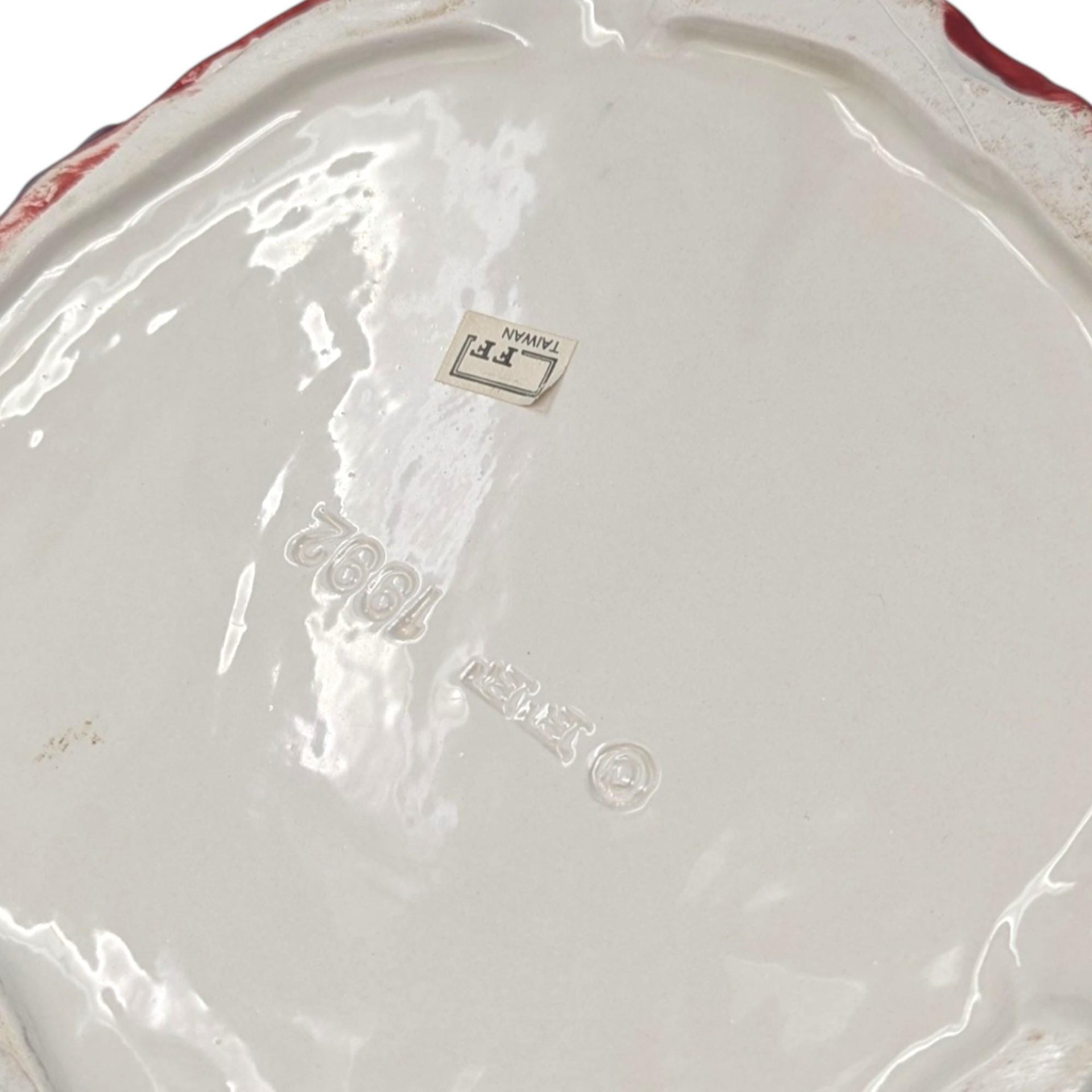 1992 Queen of Hearts Cookie Jar – Fitz and Floyd Alice in Wonderland Ceramic Decor