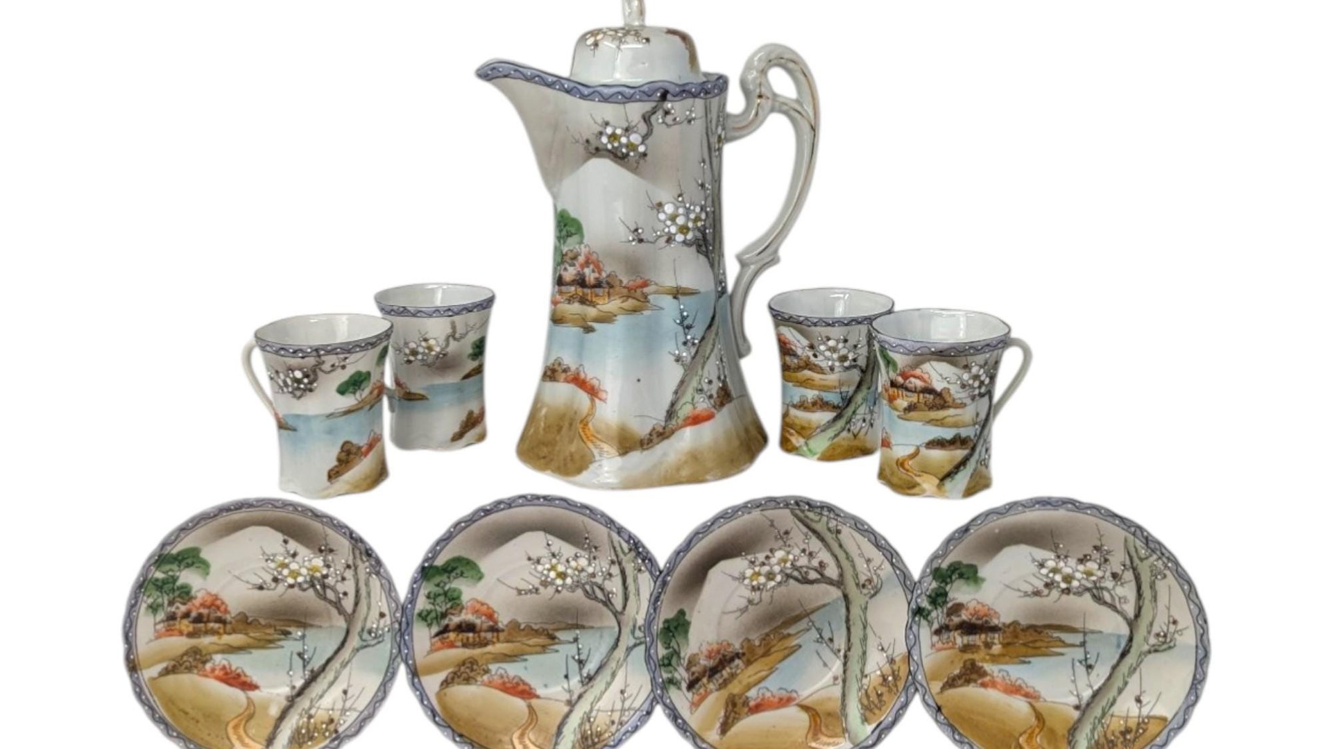 1910s Nippon Porcelain Tea Set – Edwardian Kitchen Treasure