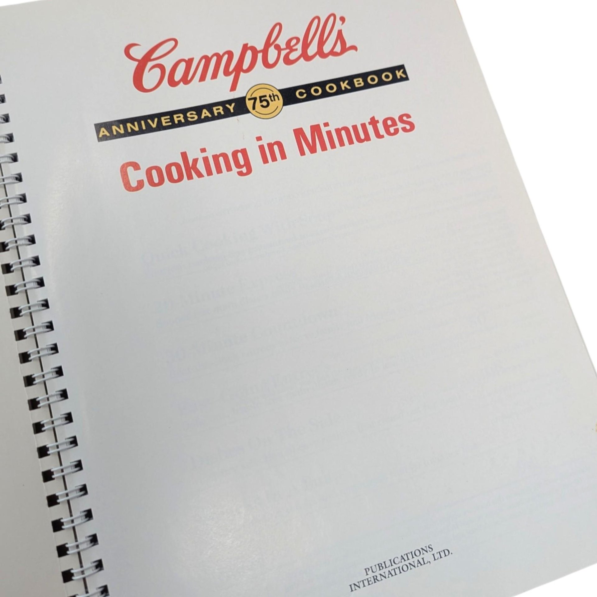 1991 Campbell's Cooking in Minutes