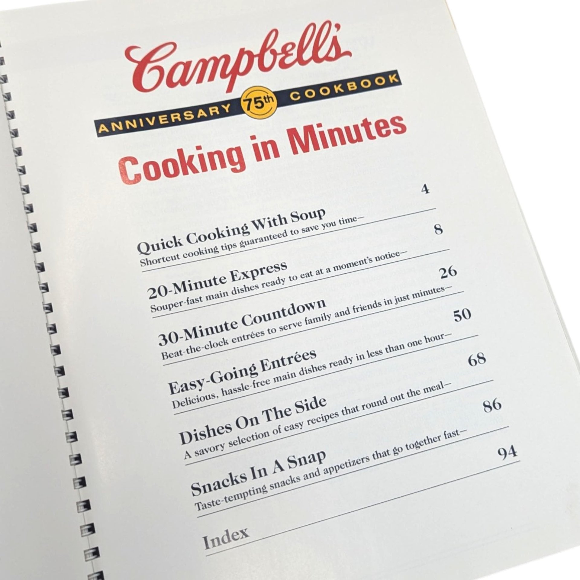 1991 Campbell's Cooking in Minutes