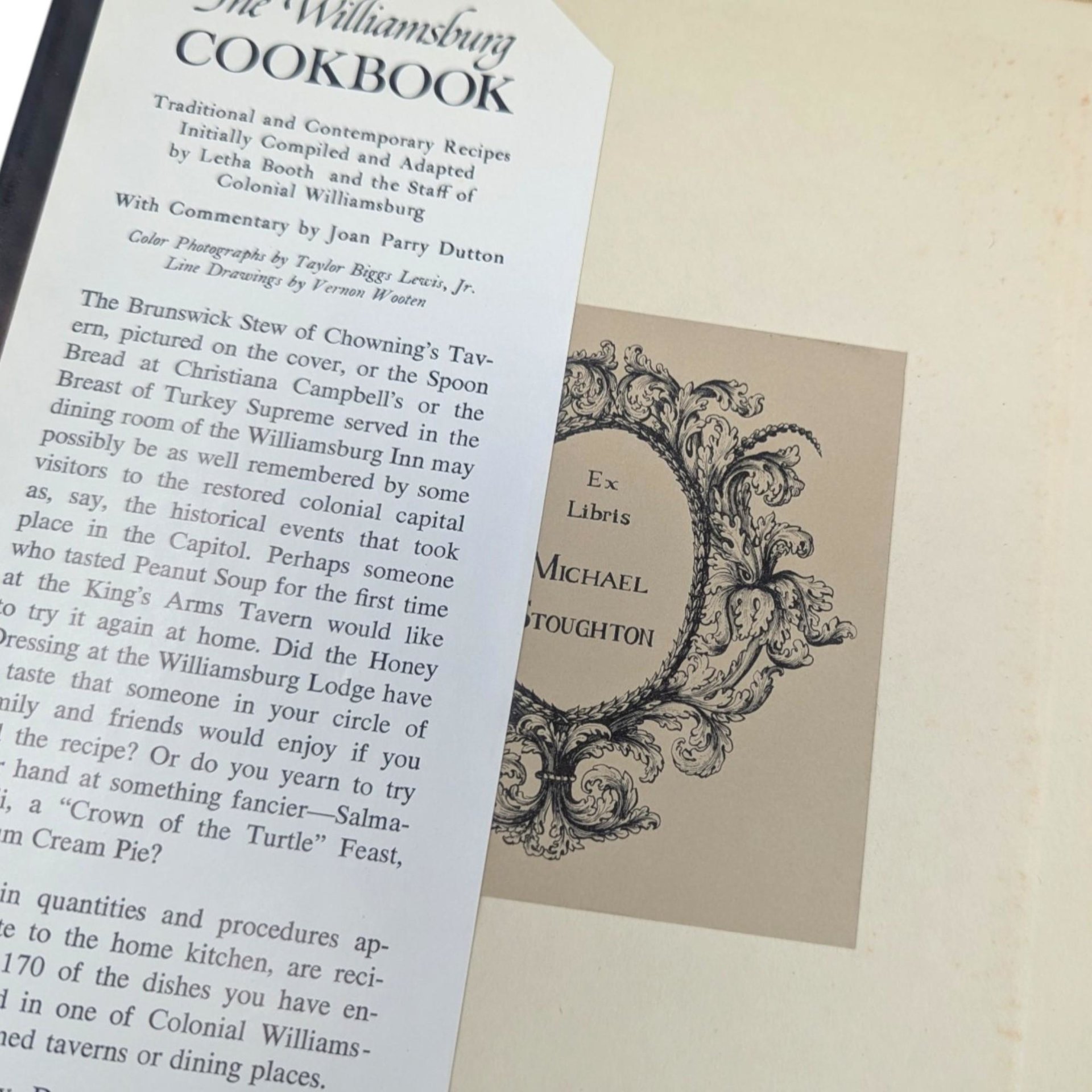 1971 The Williamsburg Cookbook