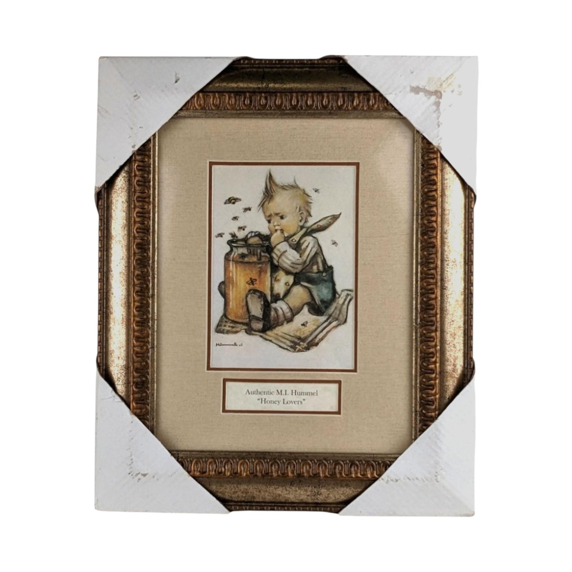 Set of 3 Vintage 1981 Framed Hummel Prints