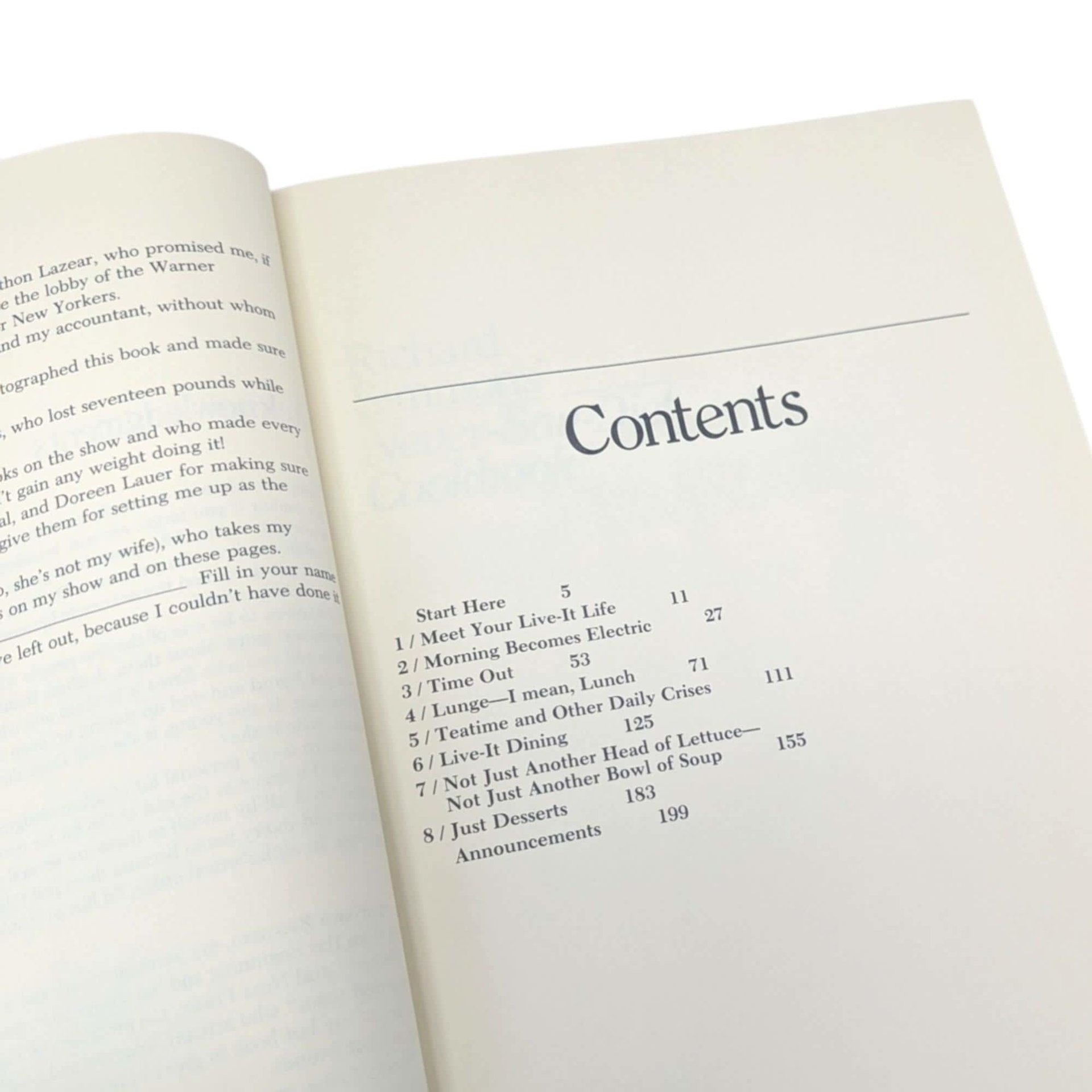 1982 Richard Simmons Never Say Diet Cookbook