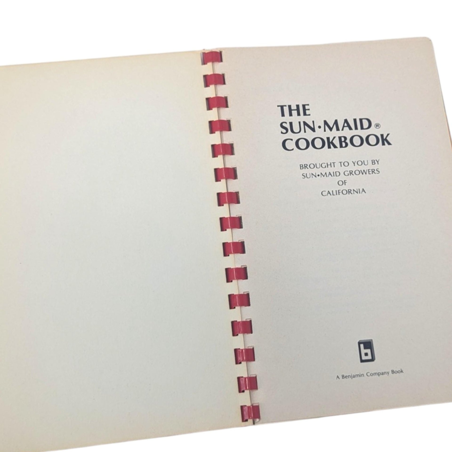 1981 The Sunmaid Cookbook