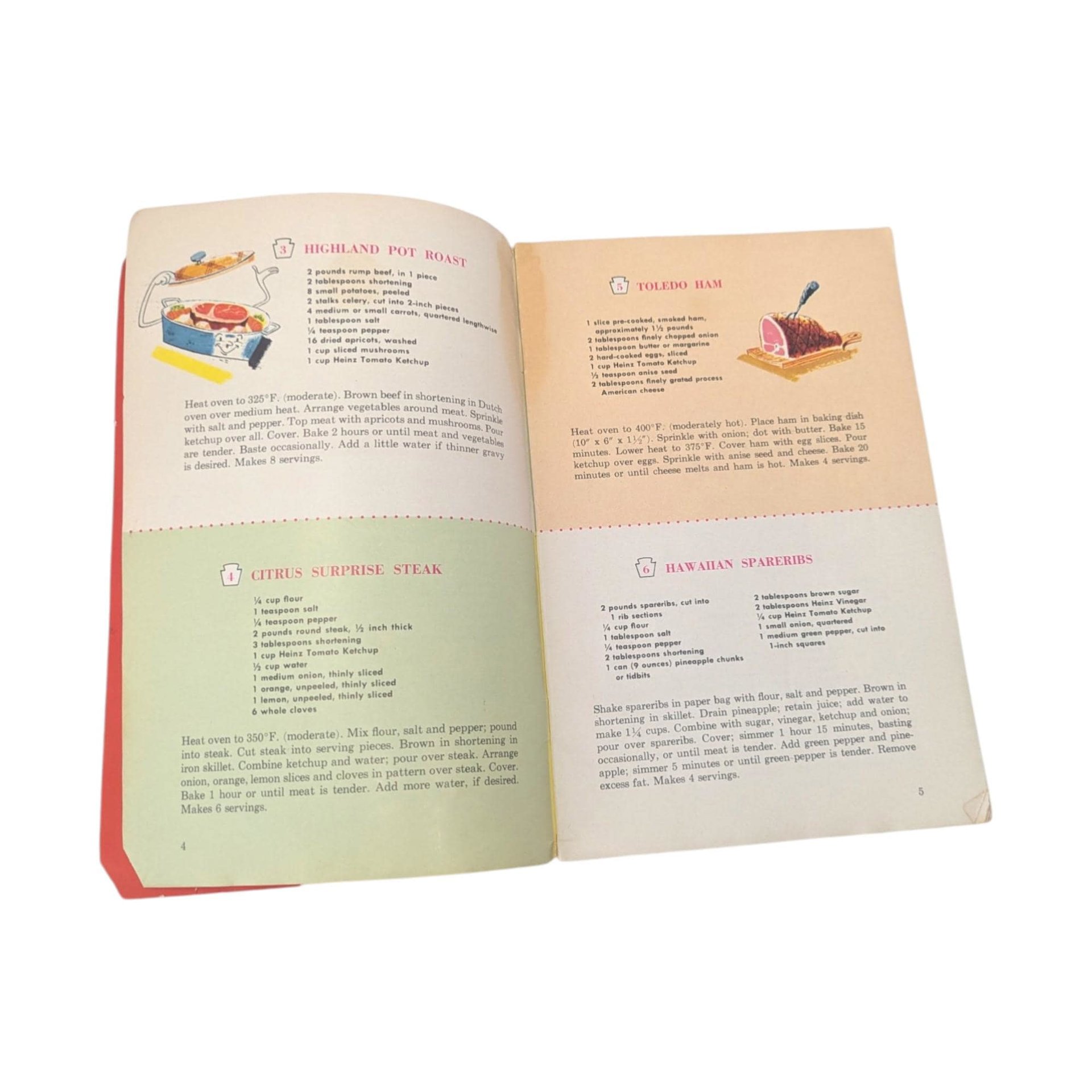 1957 57 Prize Winning Recipes, Heinz 57 Cookbook