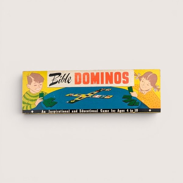 1960s Warner Press Bible Dominos Game