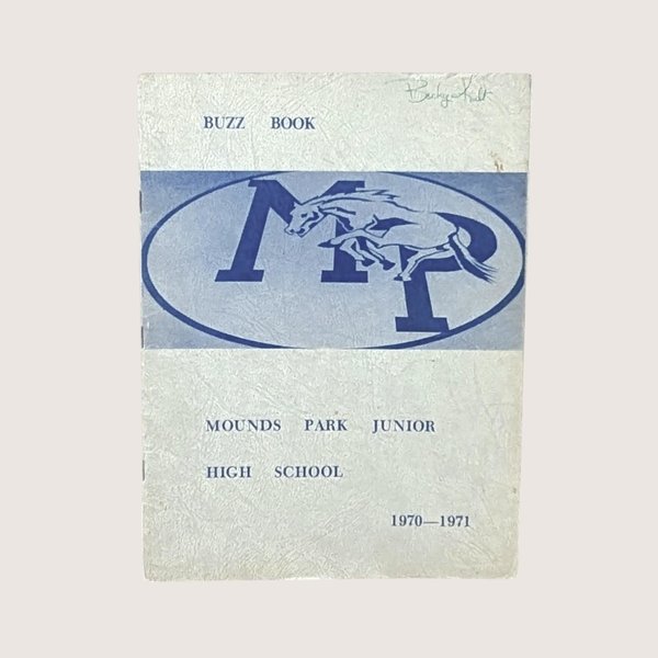 1970-1971 Mounds Park Junior High School Yearbook, Softcover
