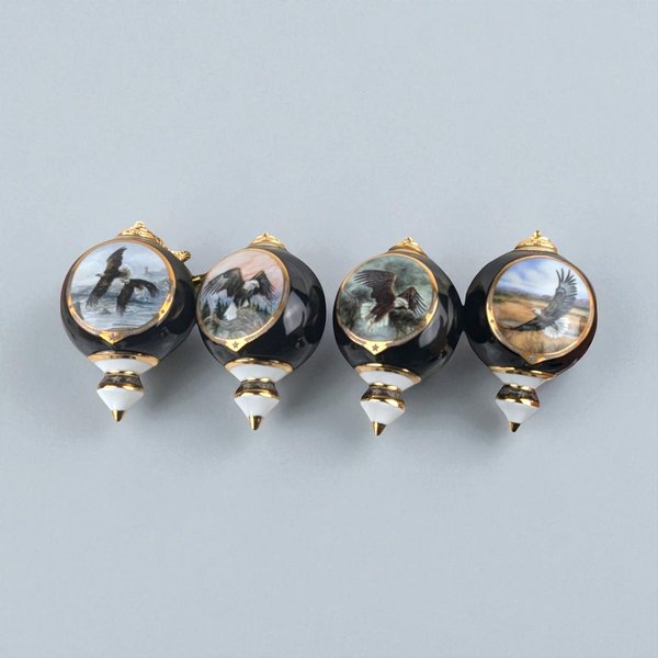 1999 Bradford Exchange "America the Beautiful" Ornaments