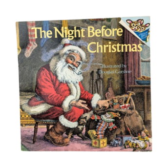 1975 Night Before Christmas Softcover, Illustrated by Douglas Gorsline, Vintage Holiday Book