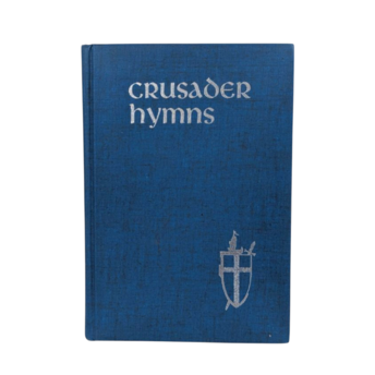 1966 Crusader Hymns Hardcover Book, Vintage Religious Hymnal, Christian Music Collection, Gift for Church Musician, Hymn Book