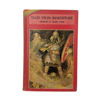 1918 Tales from Shakespeare, Hardcover, Illustrated, Louis Rhead, Classic Literature, Gift for Book Lovers