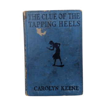 1939 The Clue of the Tapping Heels, Carolyn Keene, Vintage Nancy Drew Mystery, Collectible Book