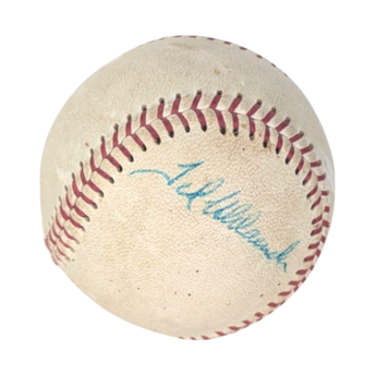 Ted Uhlaender Autographed Baseball,Vintage 70s, MN Twins, Wilson Little League Signed Ball, Display Collectible