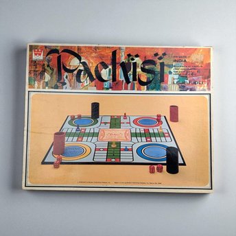 1967 Whitman Pachisi Board Game, The Game of India, Complete Classic Family Game, Parcheesi Variant, 60s Game Night Fun
