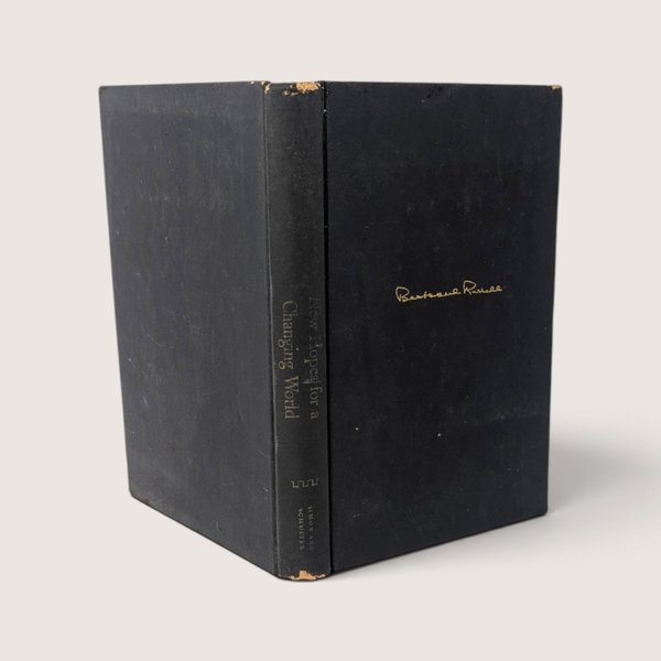 Vintage 1951 first printing hardcover book New Hopes for a Changing World by Bertrand Russell.