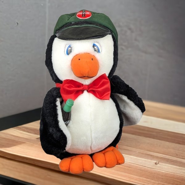 1998 Coca Cola Plush Penguin