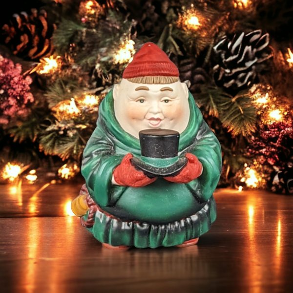 1990s Dept. 56 Merrymaker 'Seigfried' Figurine - Vintage Holiday Collectible