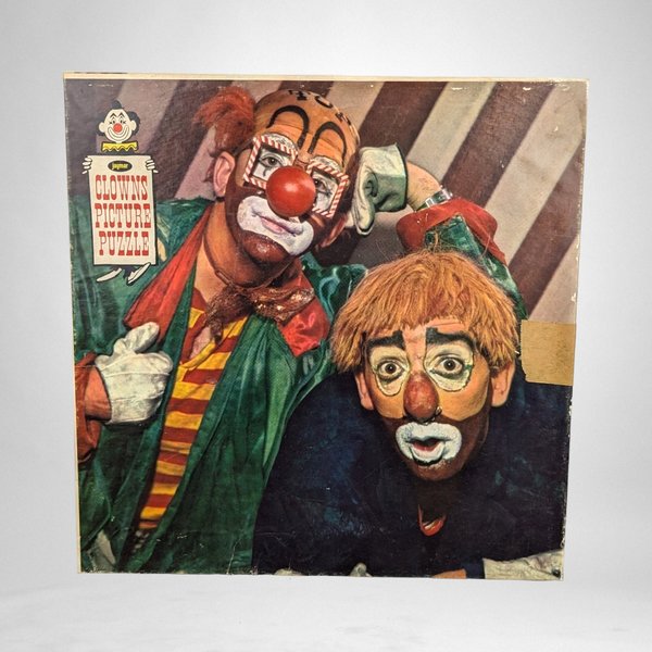 Vintage Jaymar Clowns Puzzle