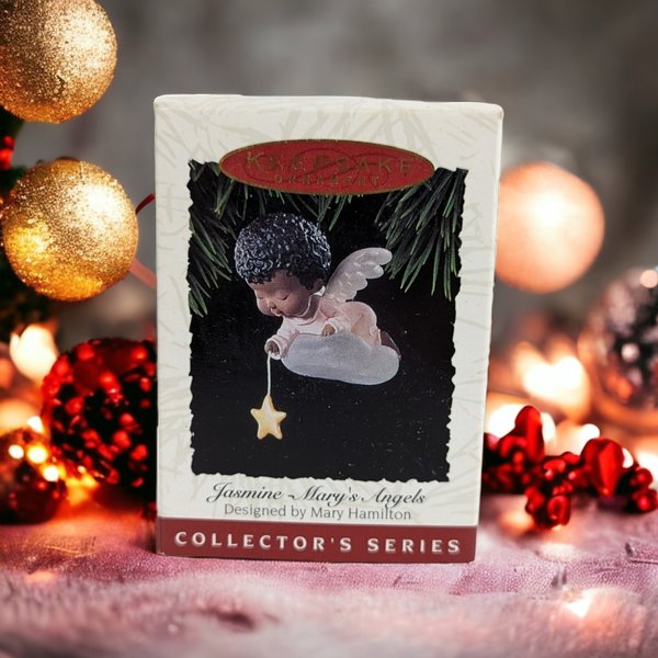 1994 Hallmark Mary's Angels Jasmine Ornament - Vintage Christmas Collectible