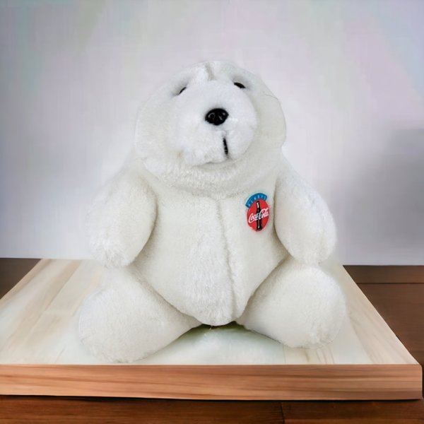 Vintage 1993 Coca-Cola Bear Plush - Classic Collectible