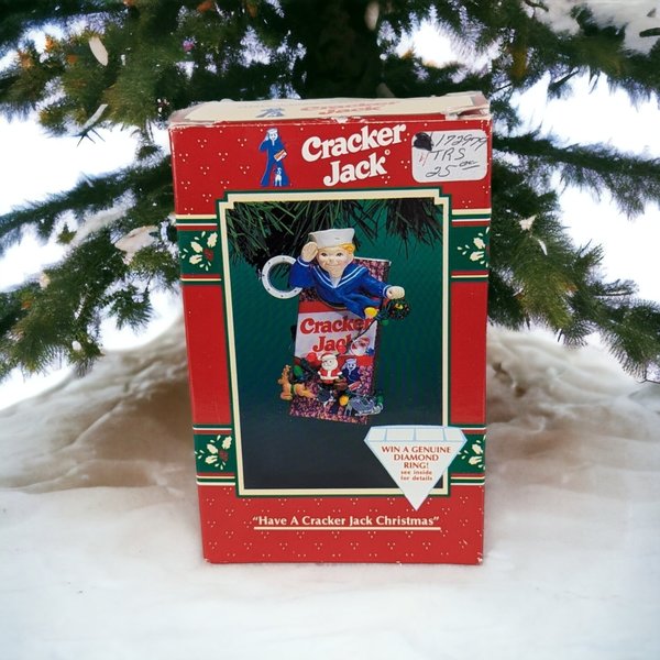 1996 Have a Cracker Jack Christmas Ornament: Vintage Holiday Fun