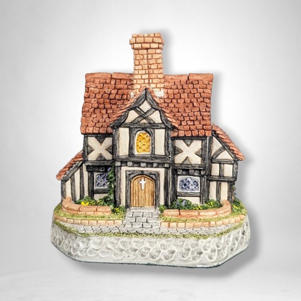 1993 David Winter The Rectory Cottage Village Figure - Collectible Miniature