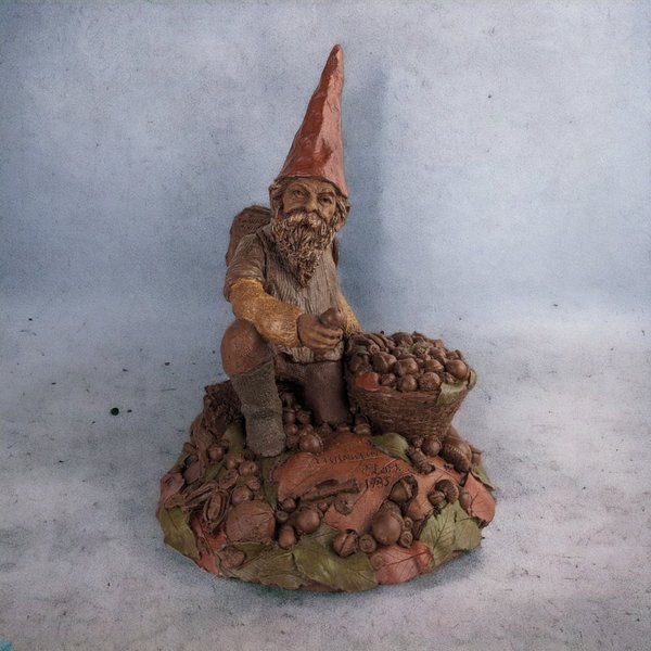 Vintage Tom Clark Gnome Sculpture "Franklin" | 1983 | Signed | 10 inches