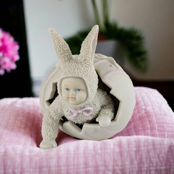 Charming Delight: 1994 Dept. 56 Snowbunnies 'Surprise It's Me' Figurine