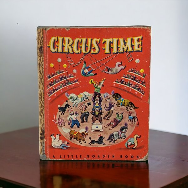 1948 Circus Time Hardcover, Marion Conger