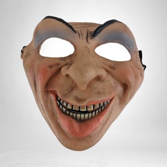 Vintage Rubber Male Face Mask | Halloween Costume | Theatrical Prop | Collector's Item