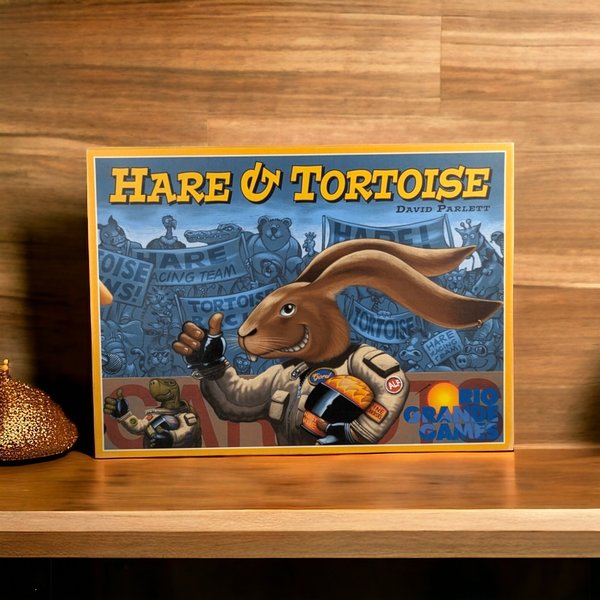 Vintage Rio Grande Hare and Tortoise Board Game