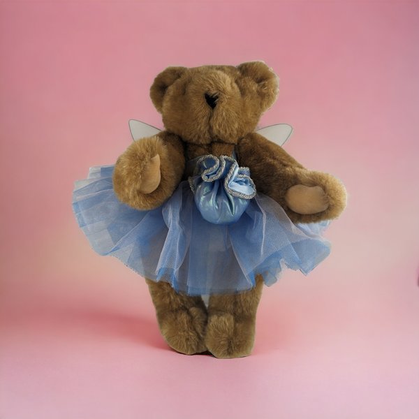 Collectible Vermont Teddy Bear | Fairy Bear | 16 inch | Vintage Plush