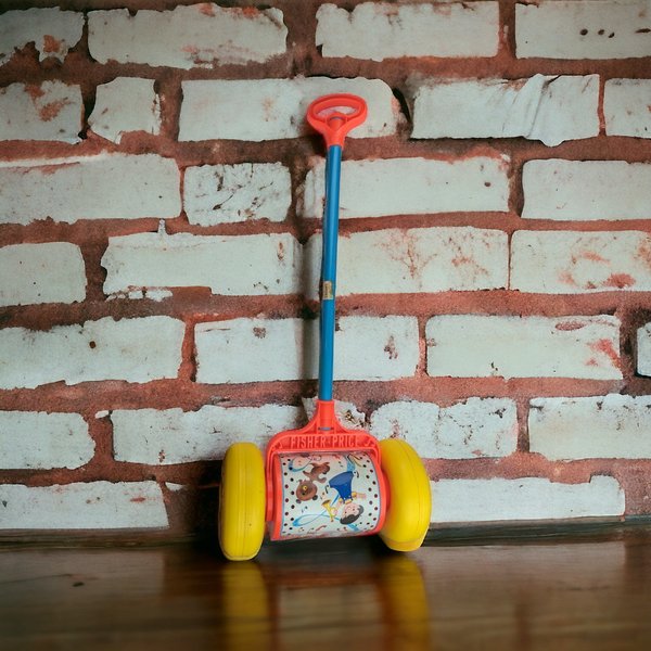 1963 Fisher Price #757 Push Chime Toy