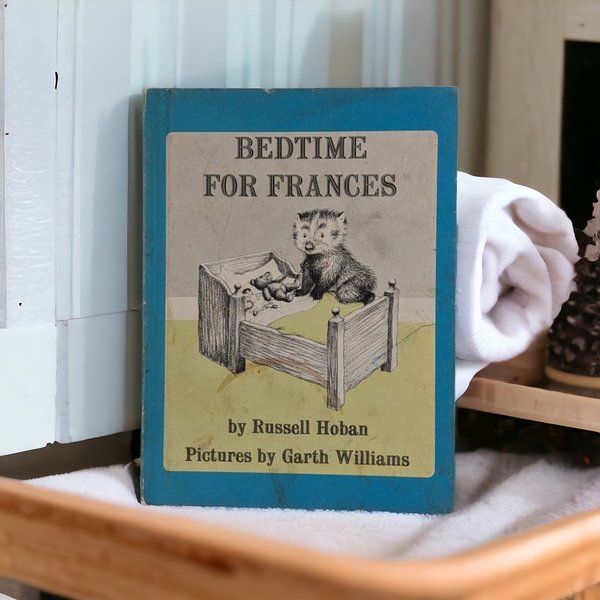 1960 Bedtime for Frances Book, Hardcover, Vintage Children's Literature, Classic Bedtime Story, Good Condition